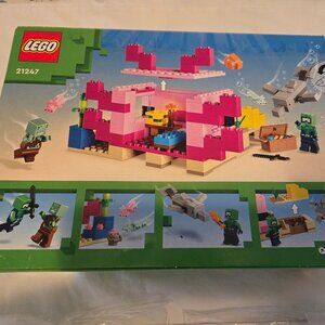 LEGO Minecraft The Axolotl House (21247) ** See Description **